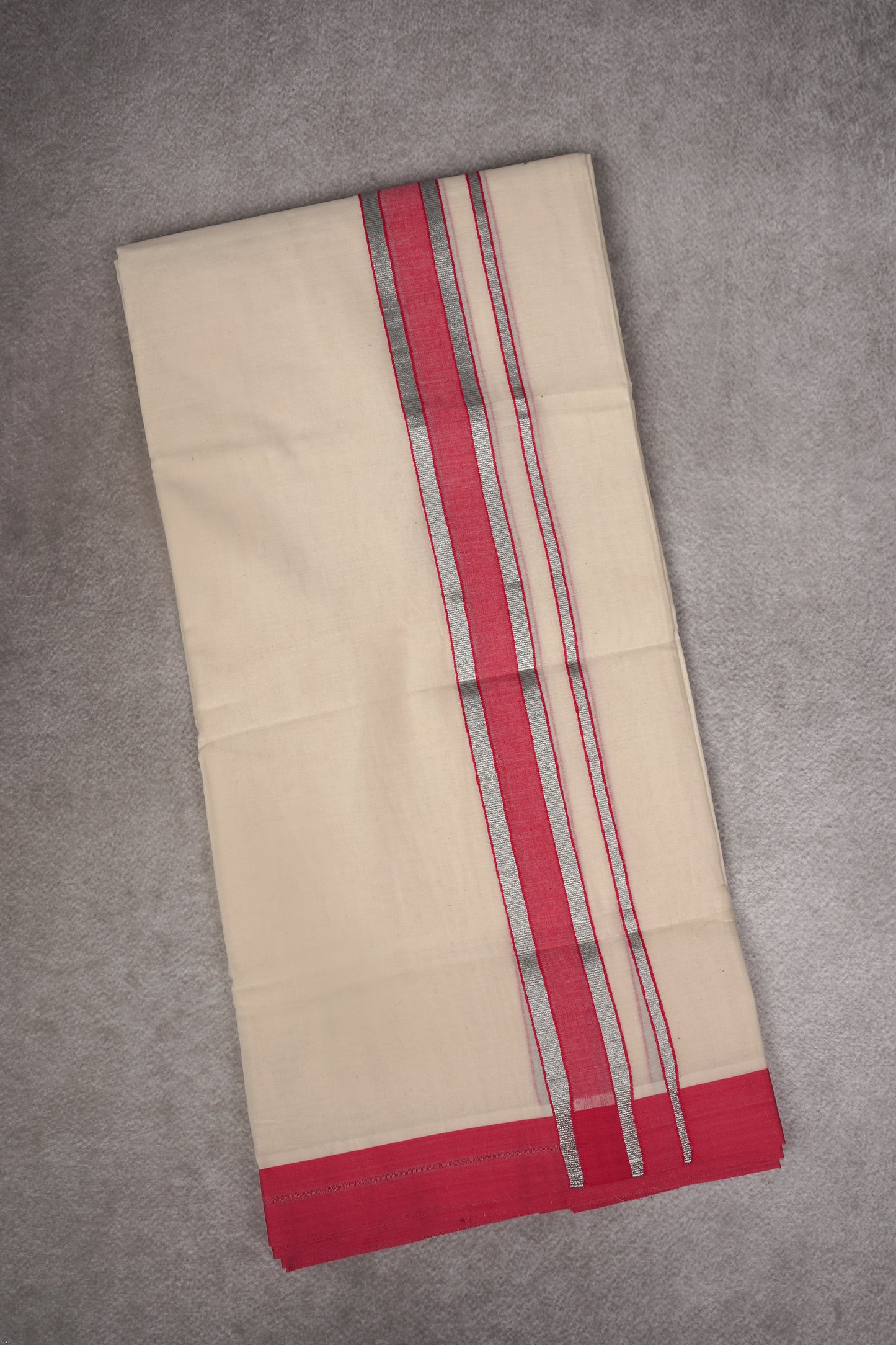 FCD-01C C/D DHOTI  4.00 MTR-Dark Pink
