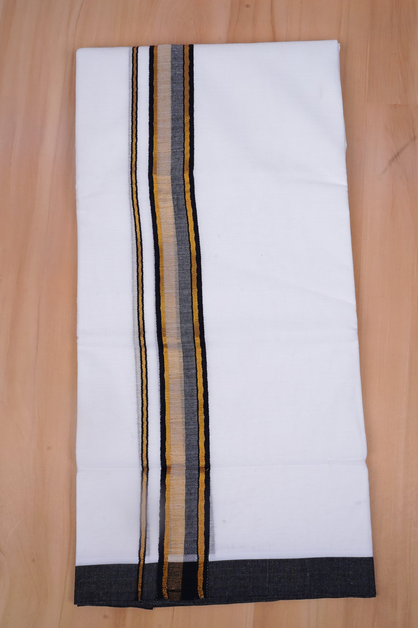 FCD-519 W/D DHOTI 3.80 MTR-Black