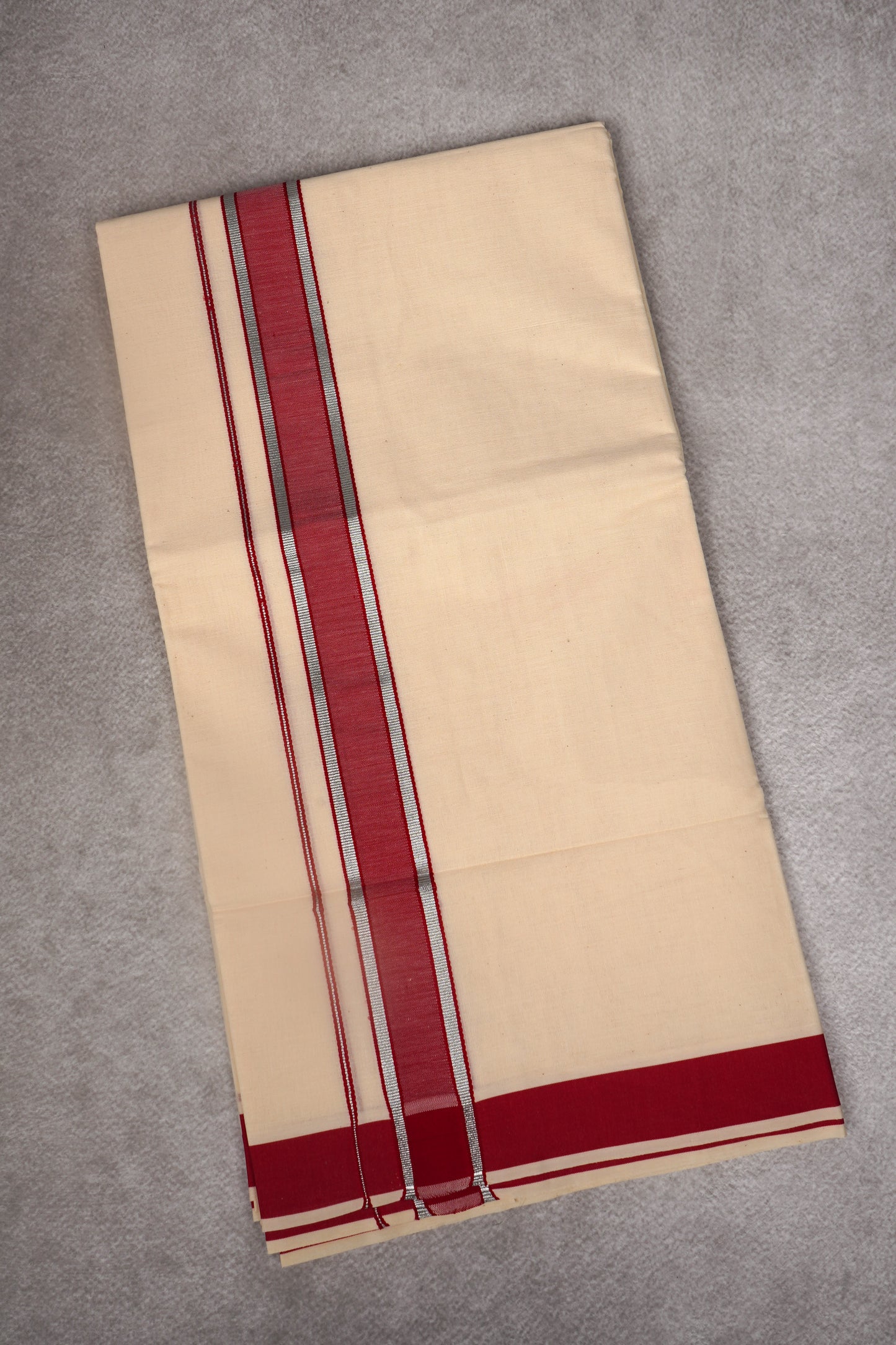 FD-178C C/D DHOTI  3.80 MTR-Dark Pink