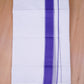 FCD-487 W/D DHOTI 3.80 MTR-Purple