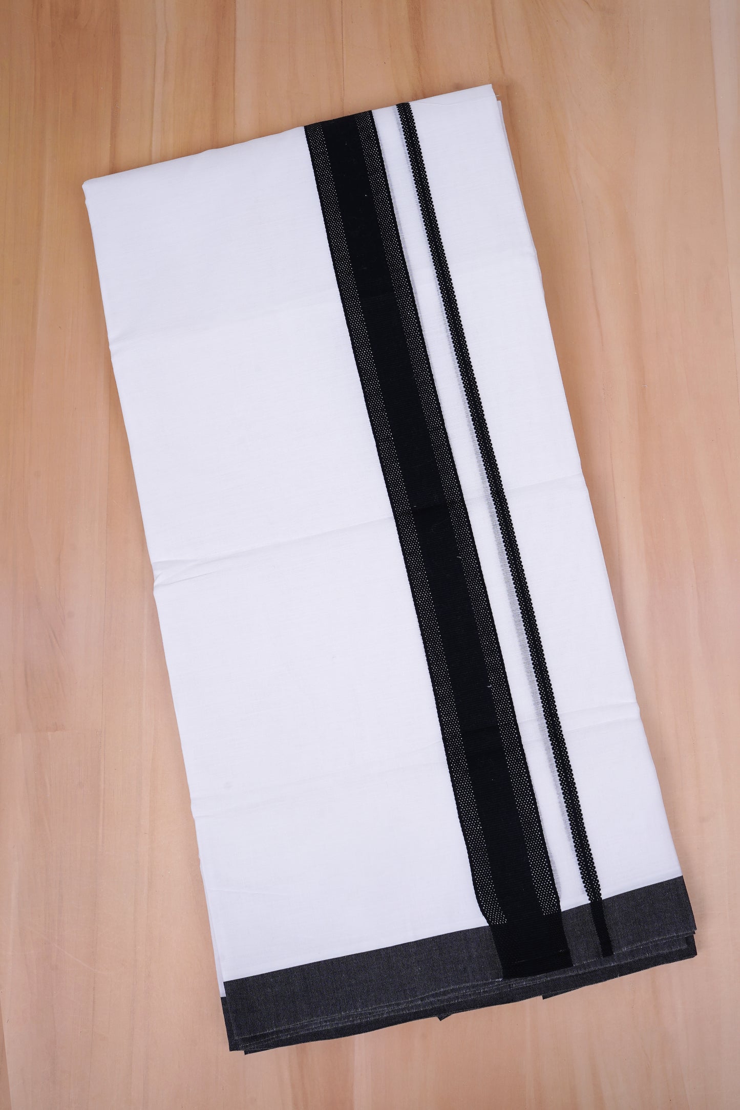 FCD-246 W/D DHOTI 4.00 MTR-Black