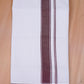 FCD-03 W/D DHOTI 4.00 MTR-Dark Maroon