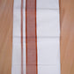 FCD-86 W/D DHOTI 3.80 MTR- Brown
