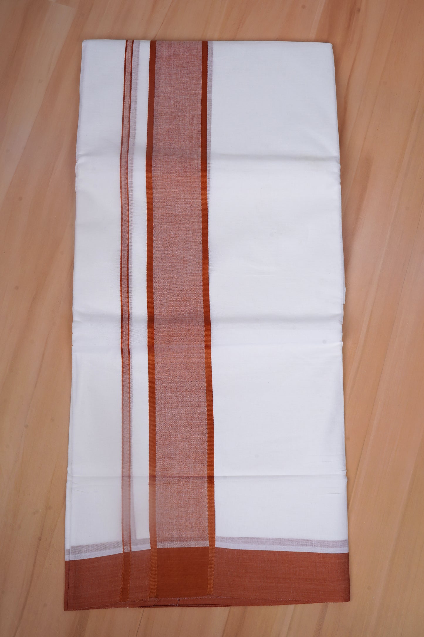 FCD-86 W/D DHOTI 3.80 MTR- Brown