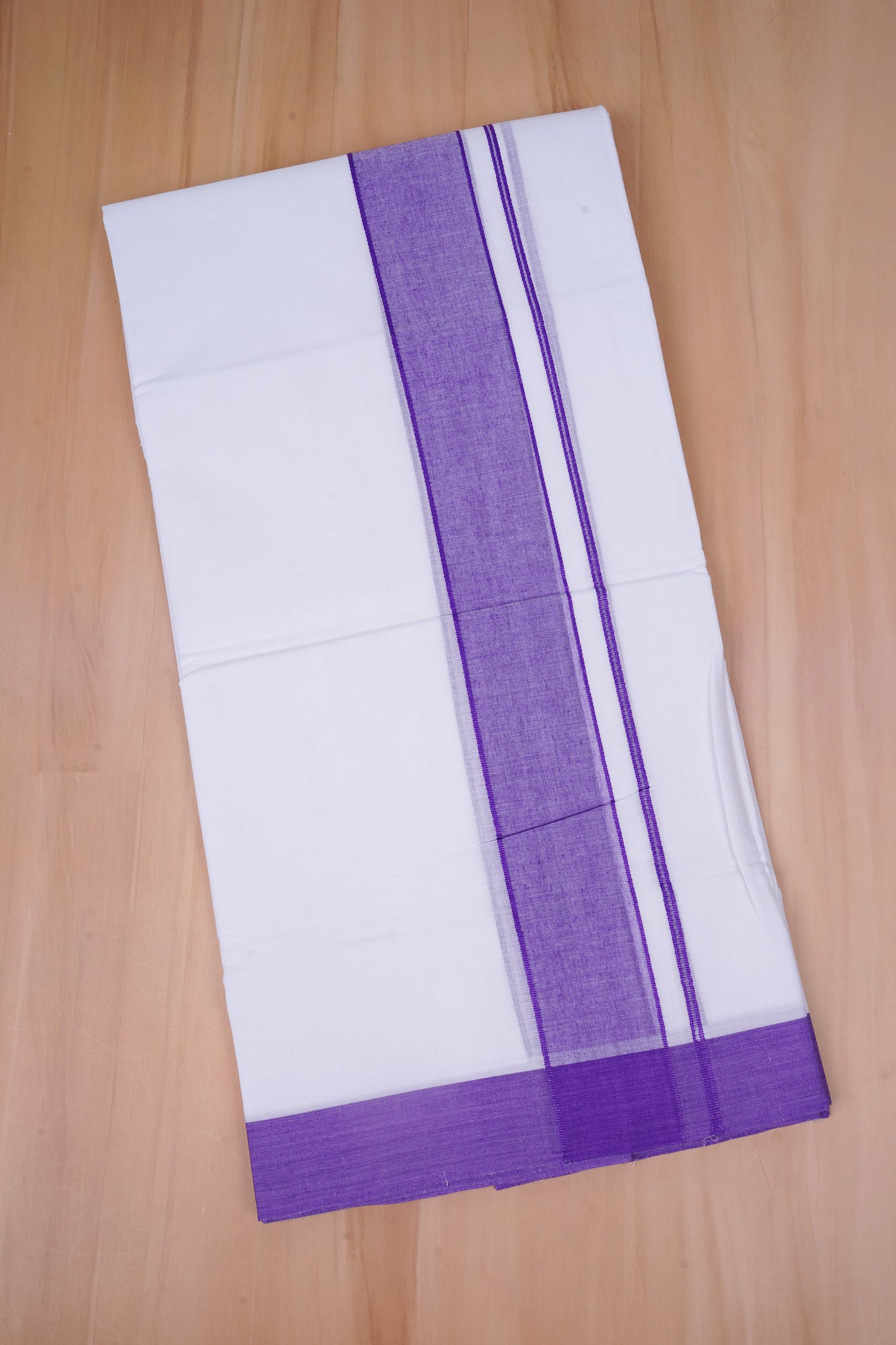 FCD-04 W/D DHOTI 4.00 MTR- Ink Blue