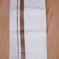 FCD-75 W/D DHOTI 3.80 MTR- Light Brown