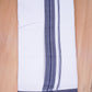FCD-429 W/D DHOTI 3.80 MTR- Blue
