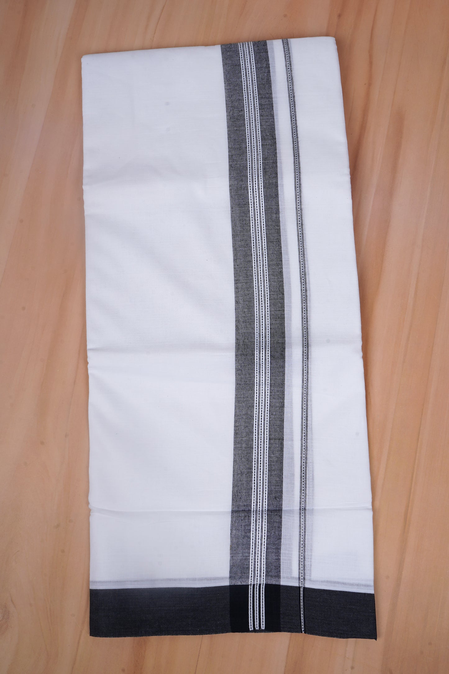 FCD-613 W/D DHOTI 3.80 MTR - Black