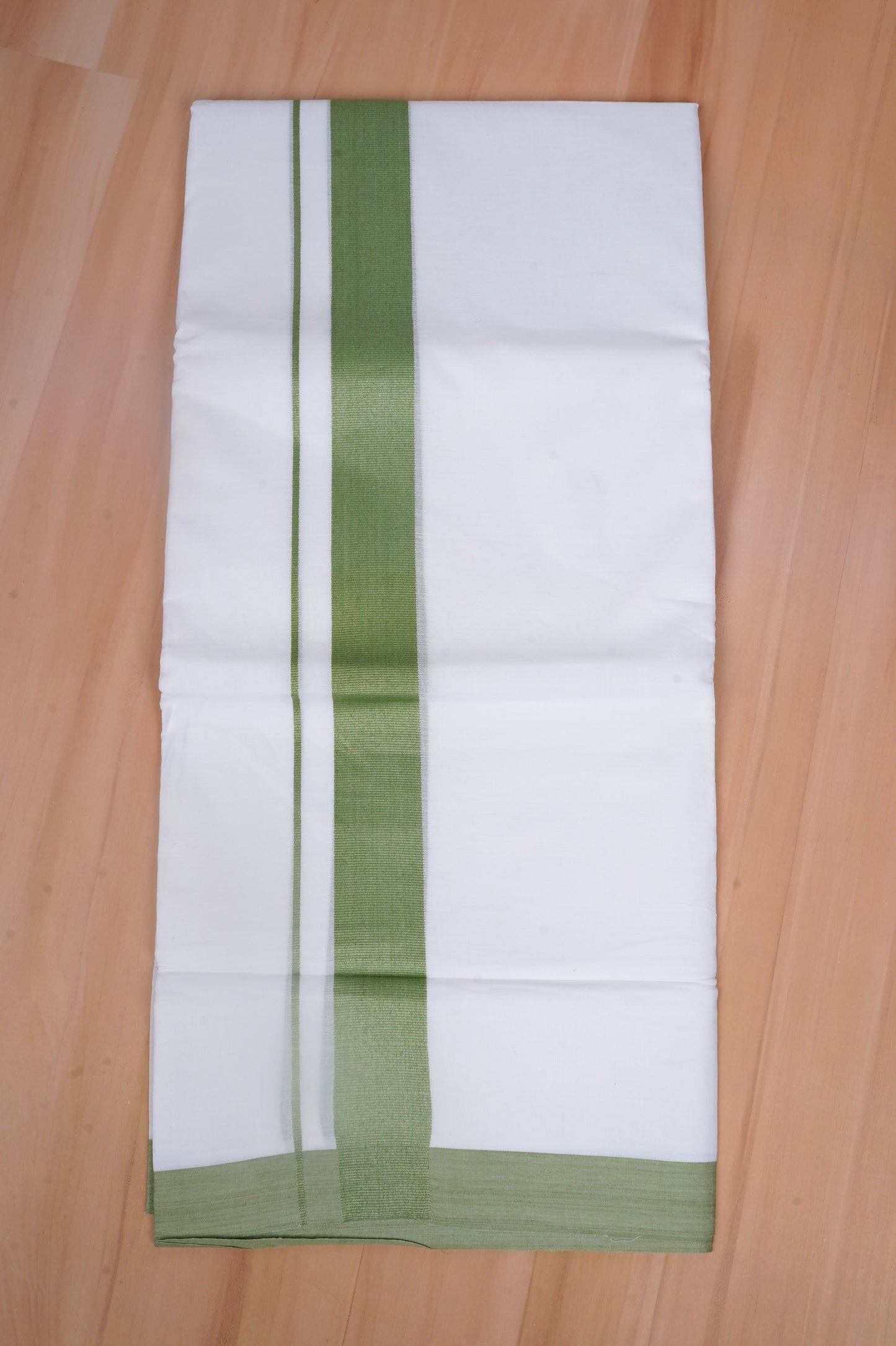 FCD-76 W/D DHOTI 3.80 MTR-green