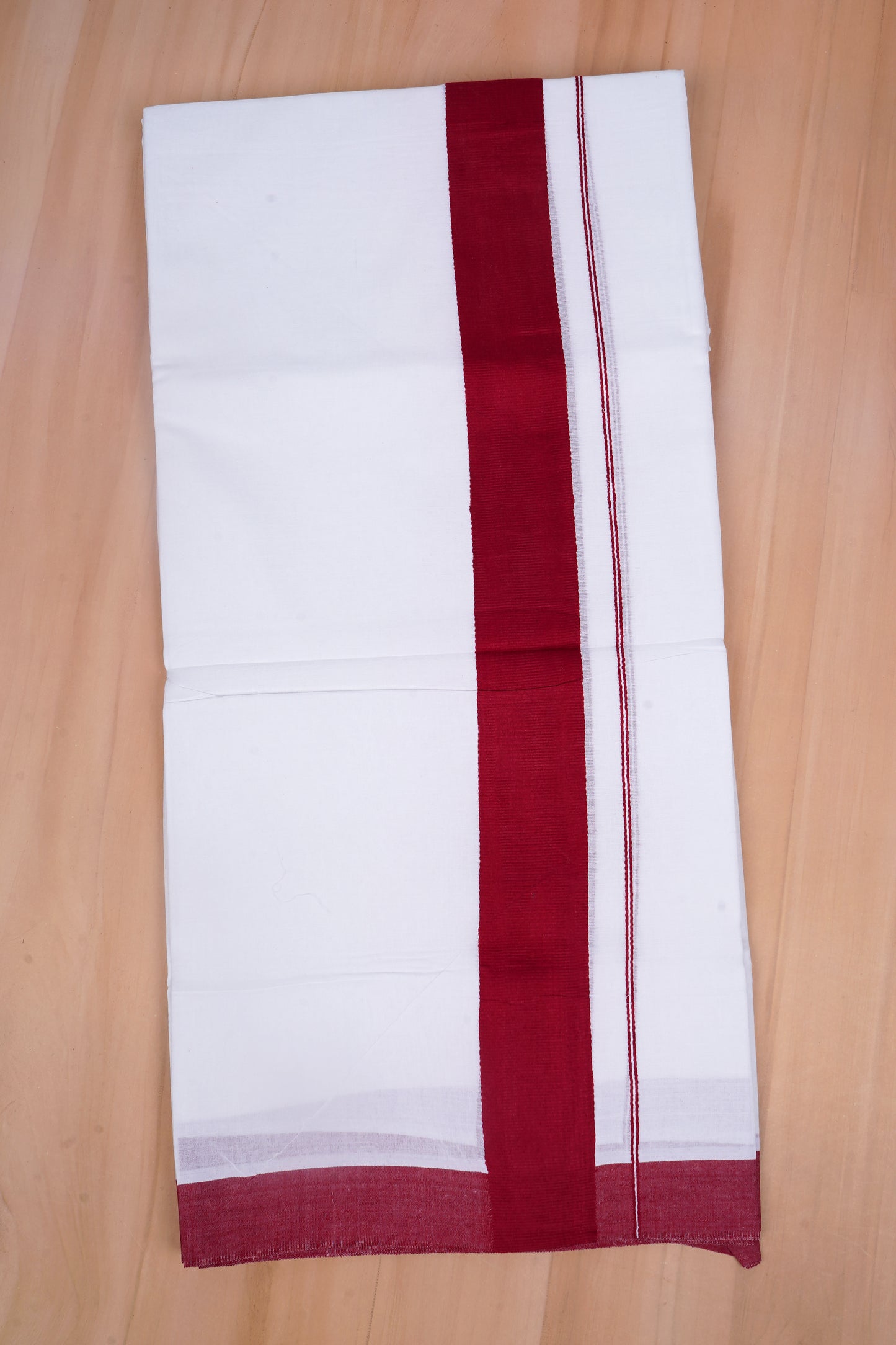 FCD-614 W/D DHOTI 3.80 MTR - Red