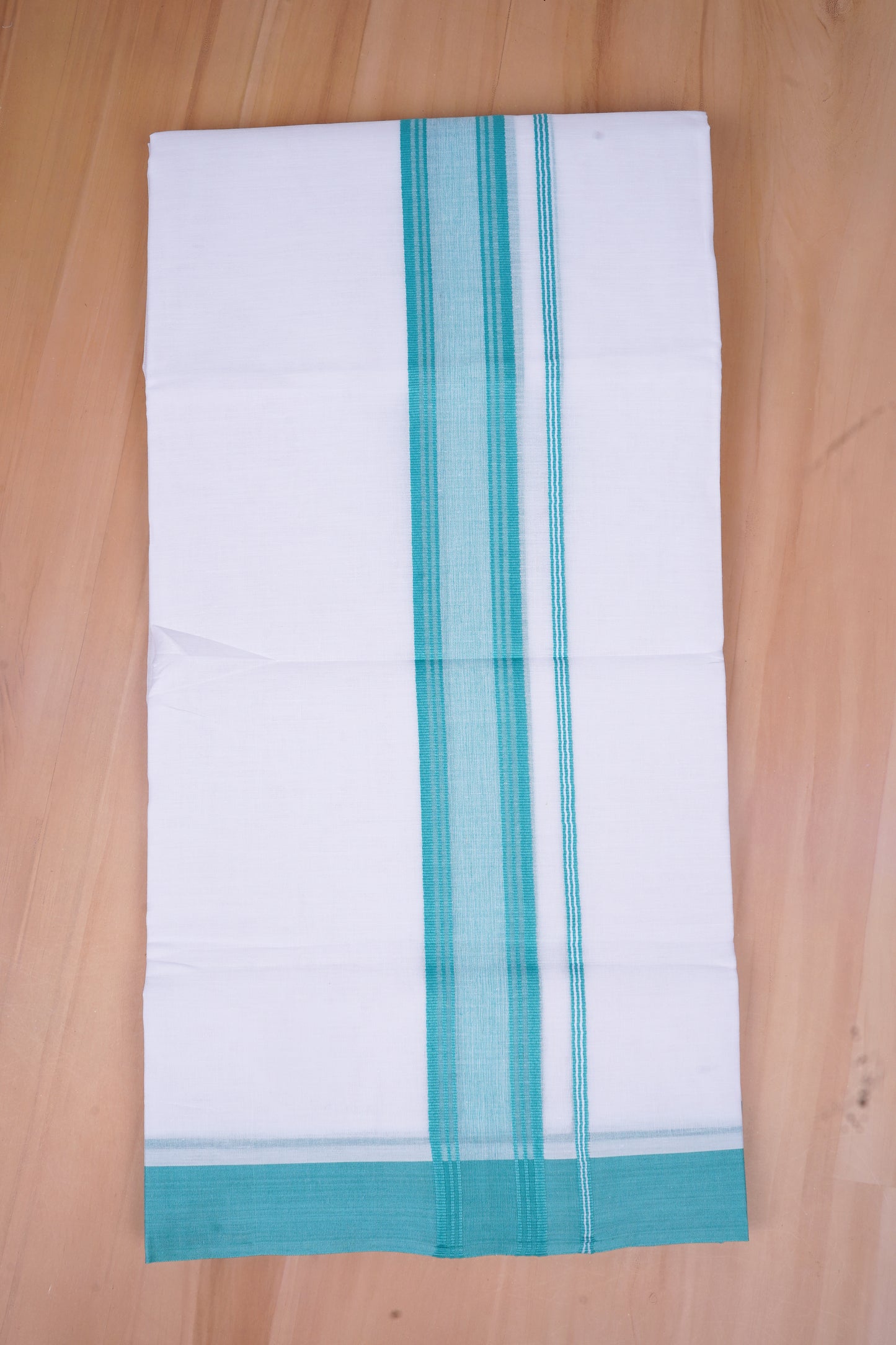 FCD-423 W/D DHOTI 3.80 MTR- Blue