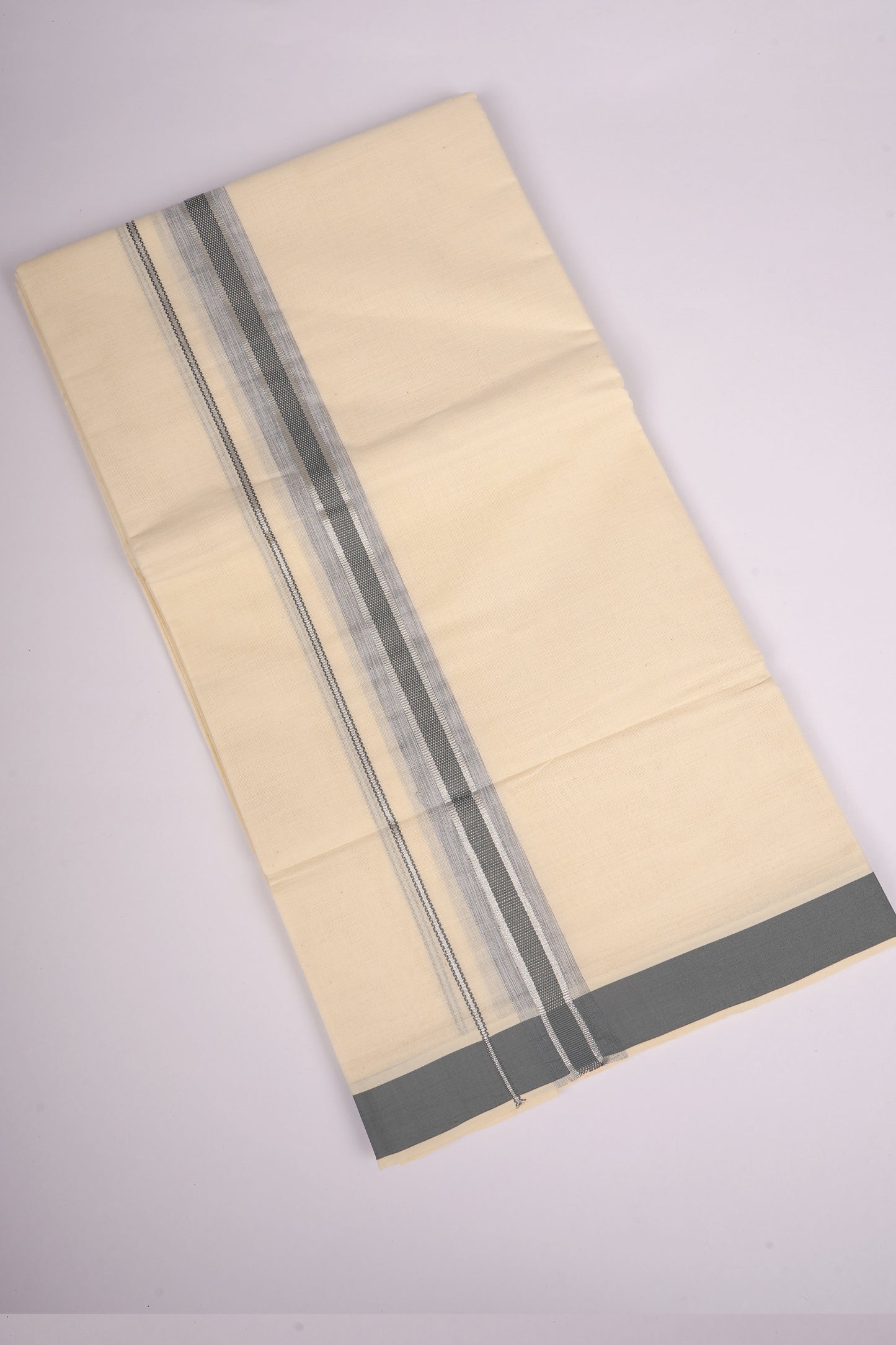 FD-187C C/D DHOTI  3.80 MTR-Gray