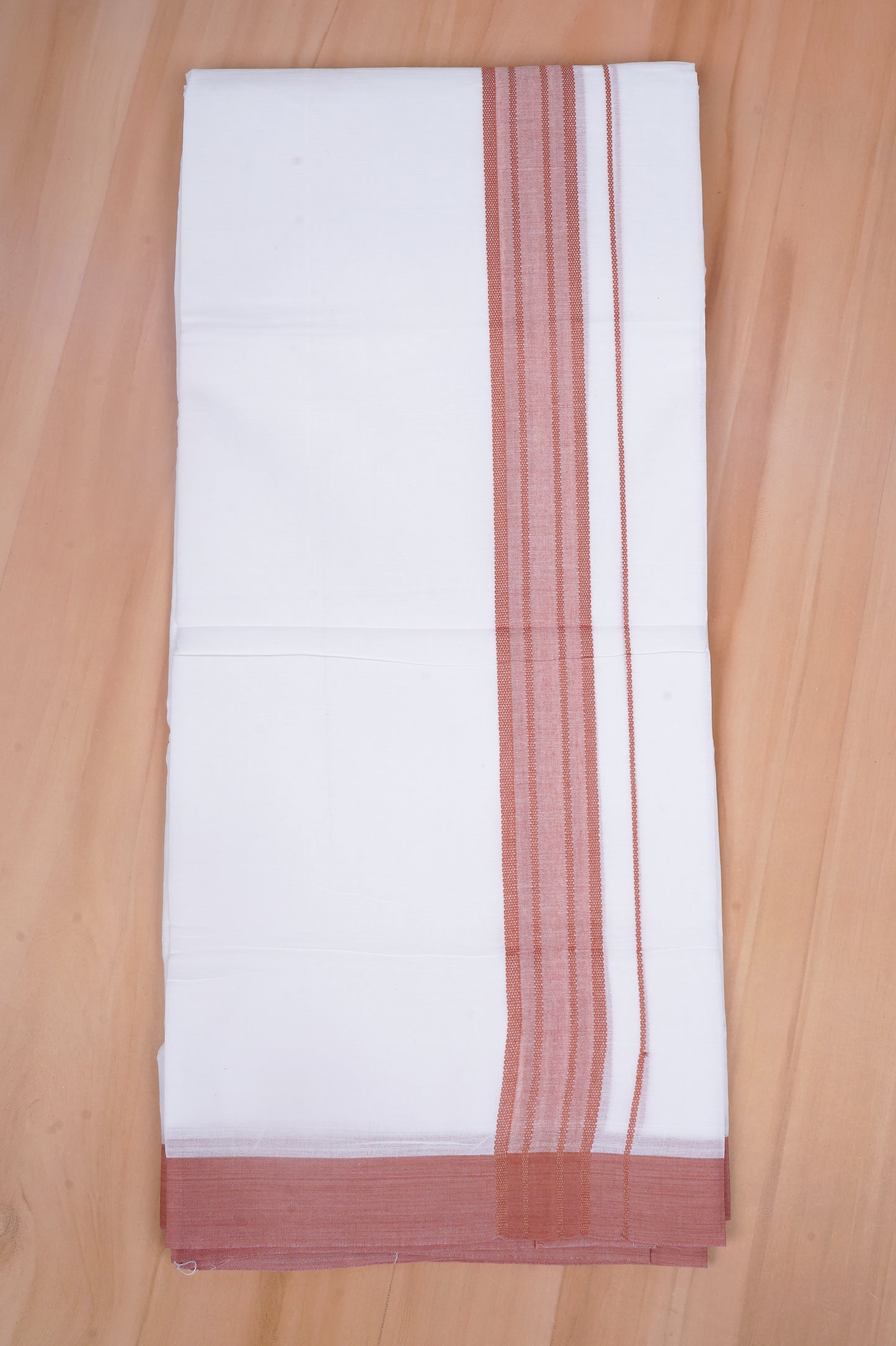 FCD-621 W/D DHOTI 3.80 MTR - L Brown