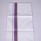 FS-115 W/S DHOTI 2.00 MTR - GOLD VIOLET