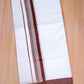 FCD-602 W/D DHOTI 3.80 MTR - Maroon