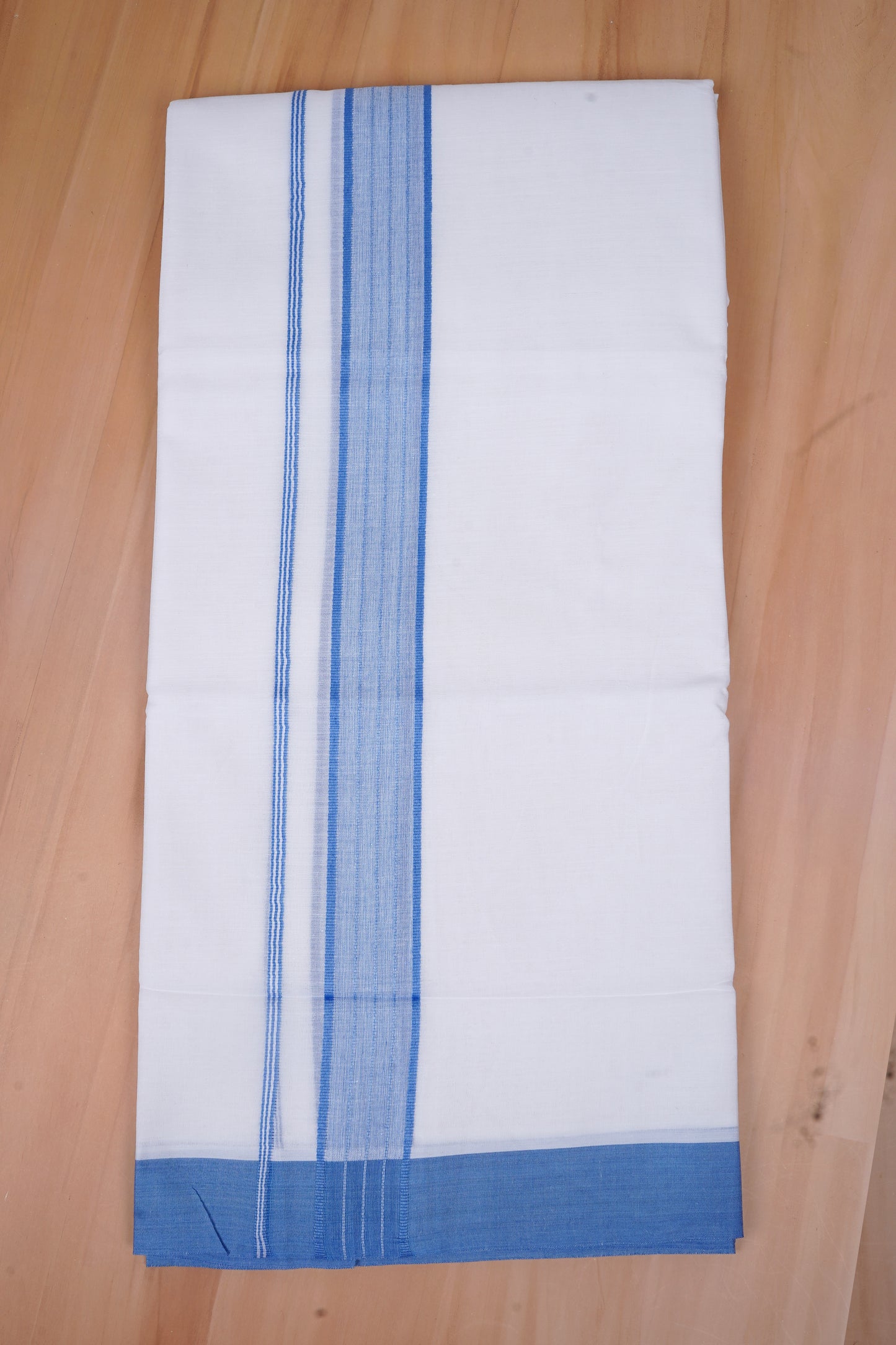 FCD-428 W/D DHOTI 3.80 MTR- Blue 3