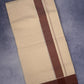 FCD-39C C/D DHOTI  4.00 MTR-Dark Brown