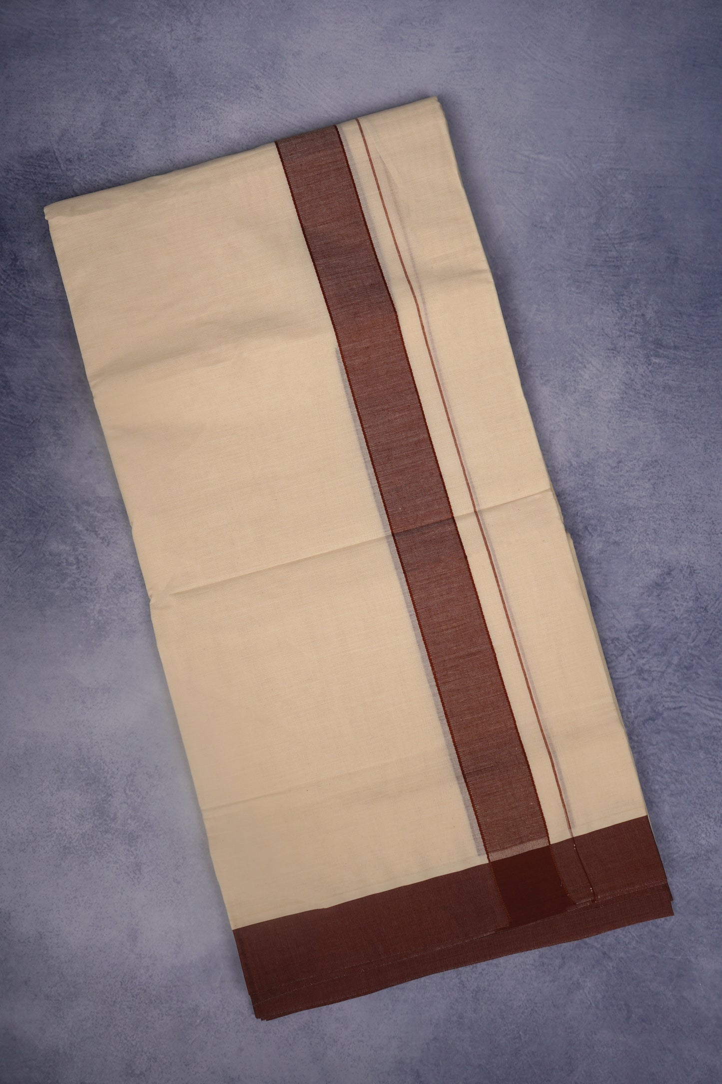 FCD-39C C/D DHOTI  4.00 MTR-Dark Brown