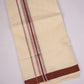 FD-187C C/D DHOTI  3.80 MTR-Maroon