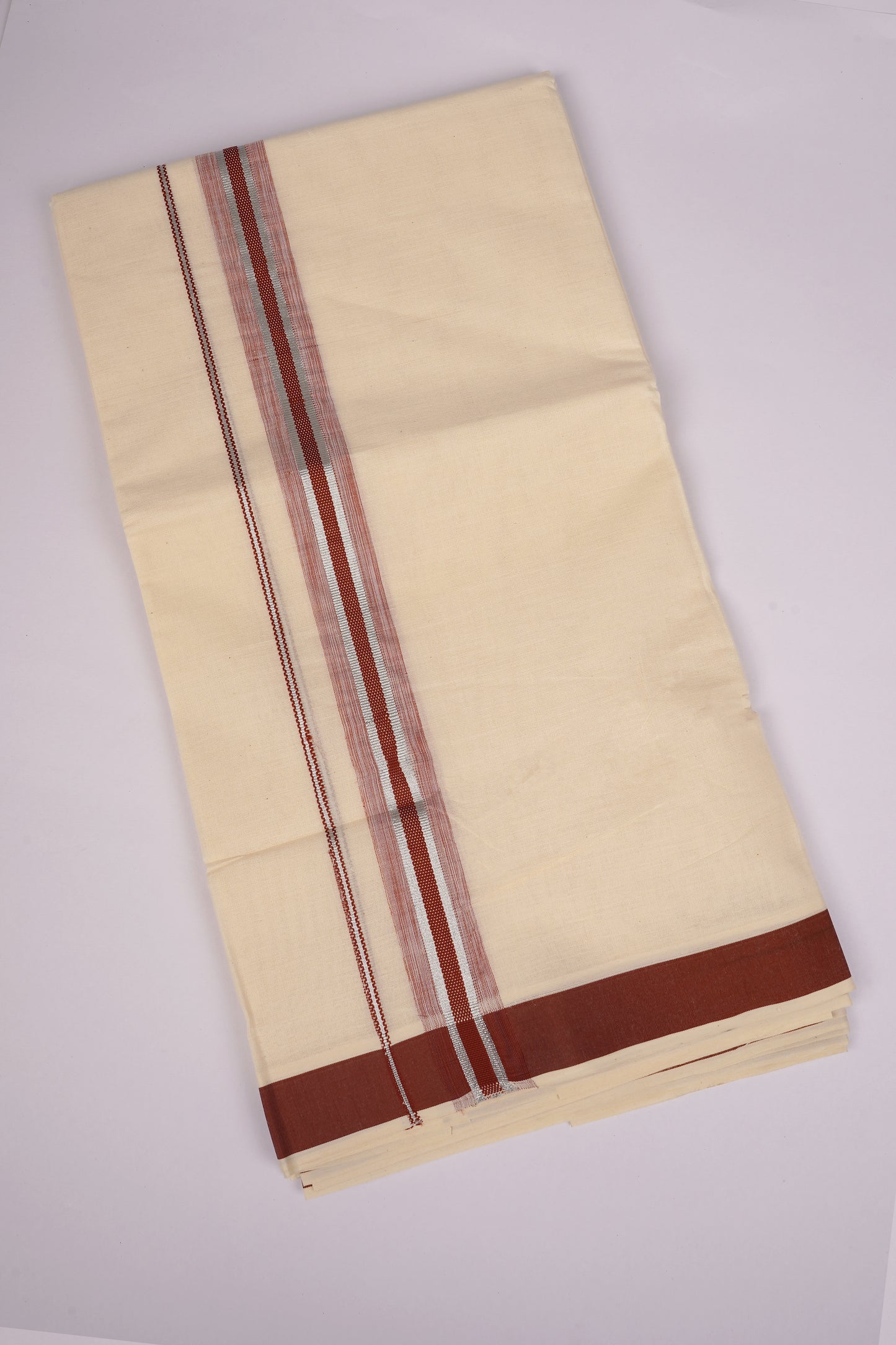 FD-187C C/D DHOTI  3.80 MTR-Maroon