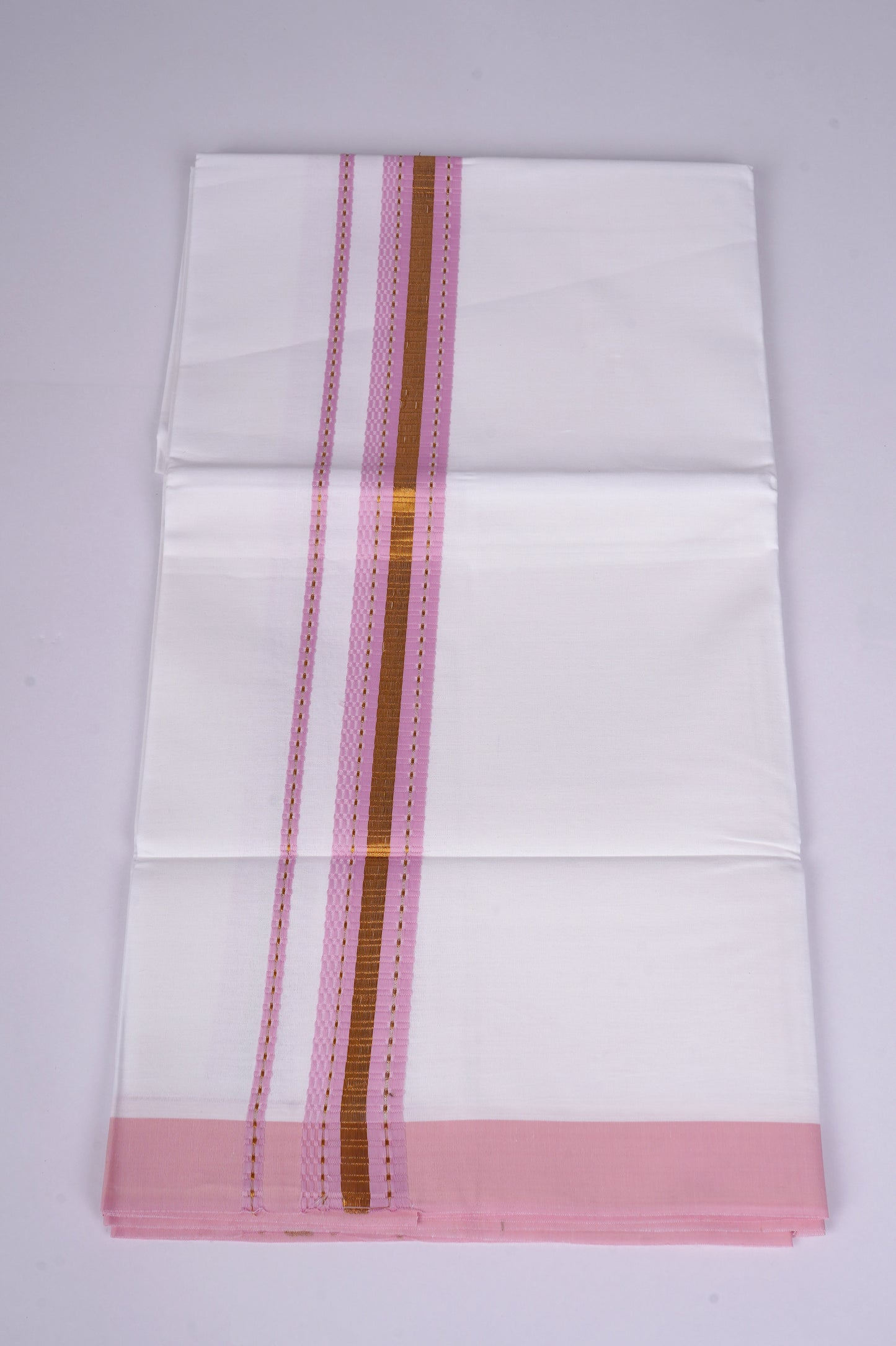 FS-108 W/S DHOTI  2.00 MTR - Pink