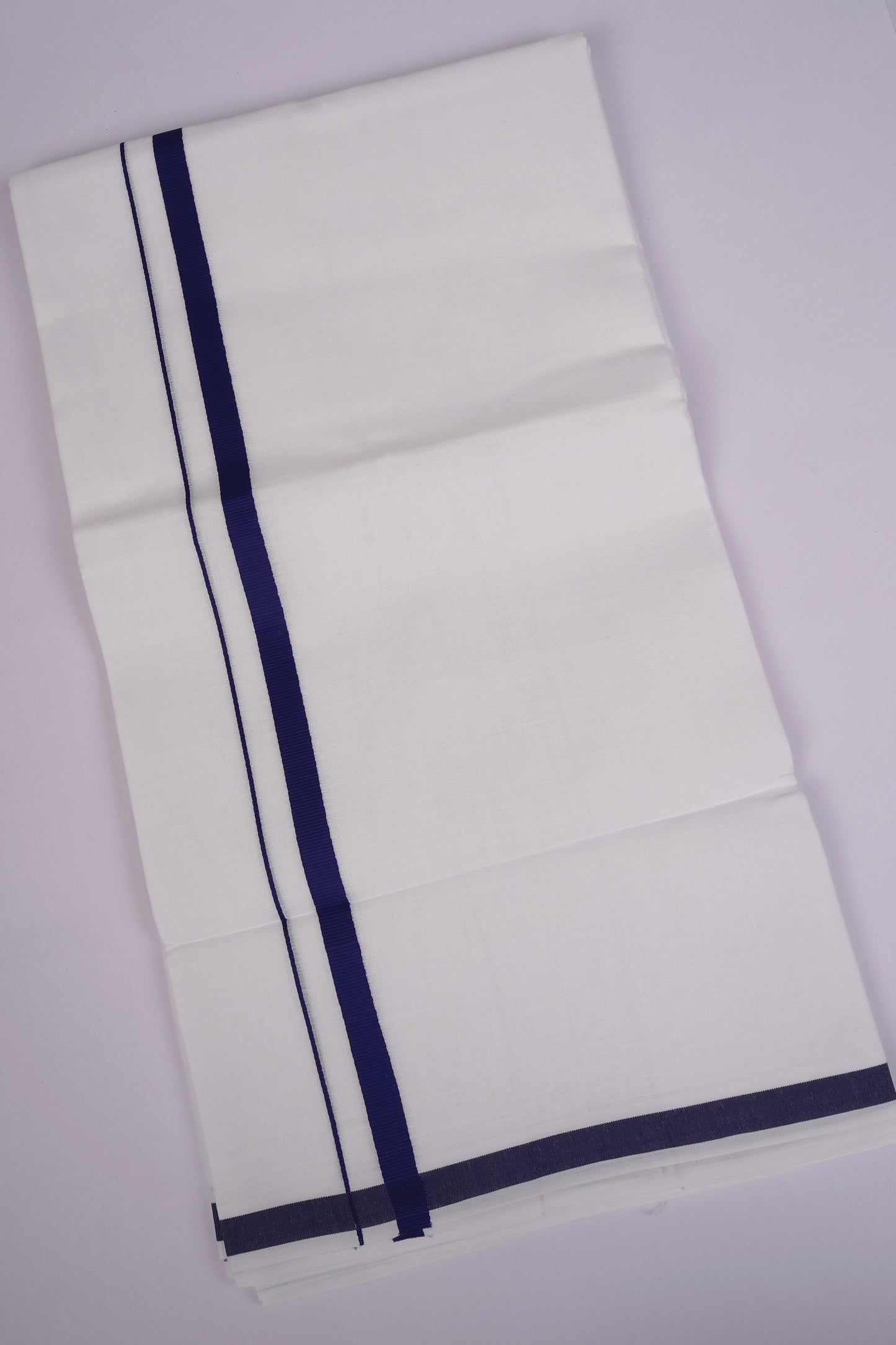 HD-32 W/D DHOTI  3.70 MTR-NAVY Blue