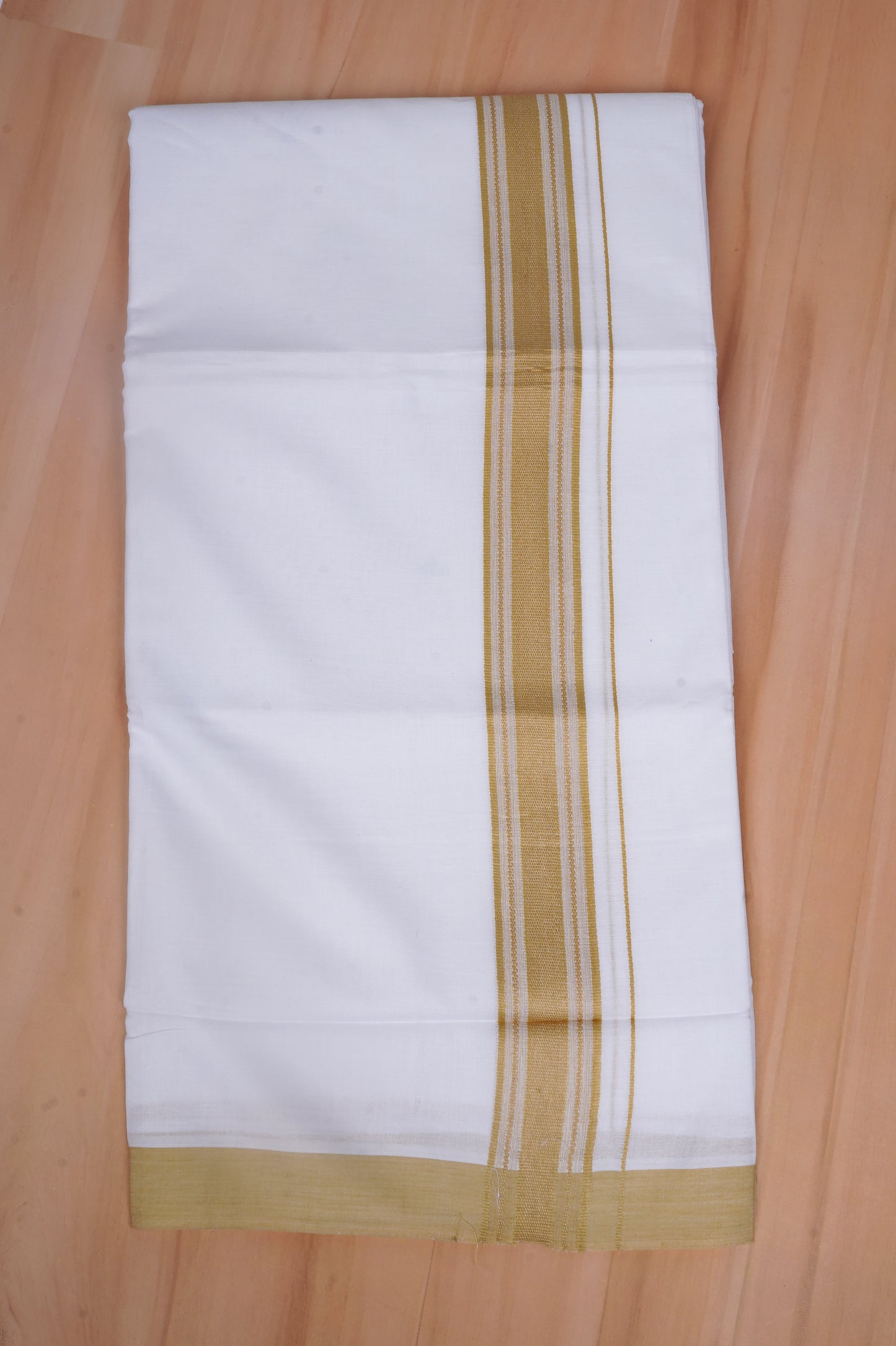 FCD-416 W/D DHOTI 3.80 MTR - Gold Yellow
