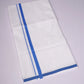 HS-15 W/S DHOTI  1.90 MTR - Blue
