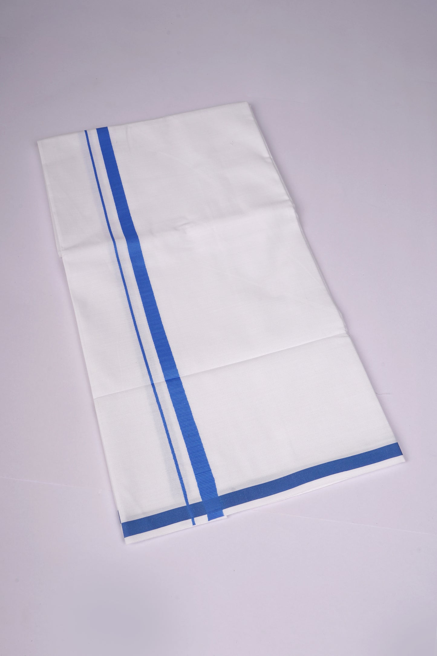 HS-15 W/S DHOTI  1.90 MTR - Blue