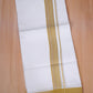 FCD-580 W/D DHOTI 3.80 MTR - Gold Yellow