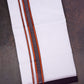 FD-176 W/D DHOTI 3.80 MTR-Dark maroon