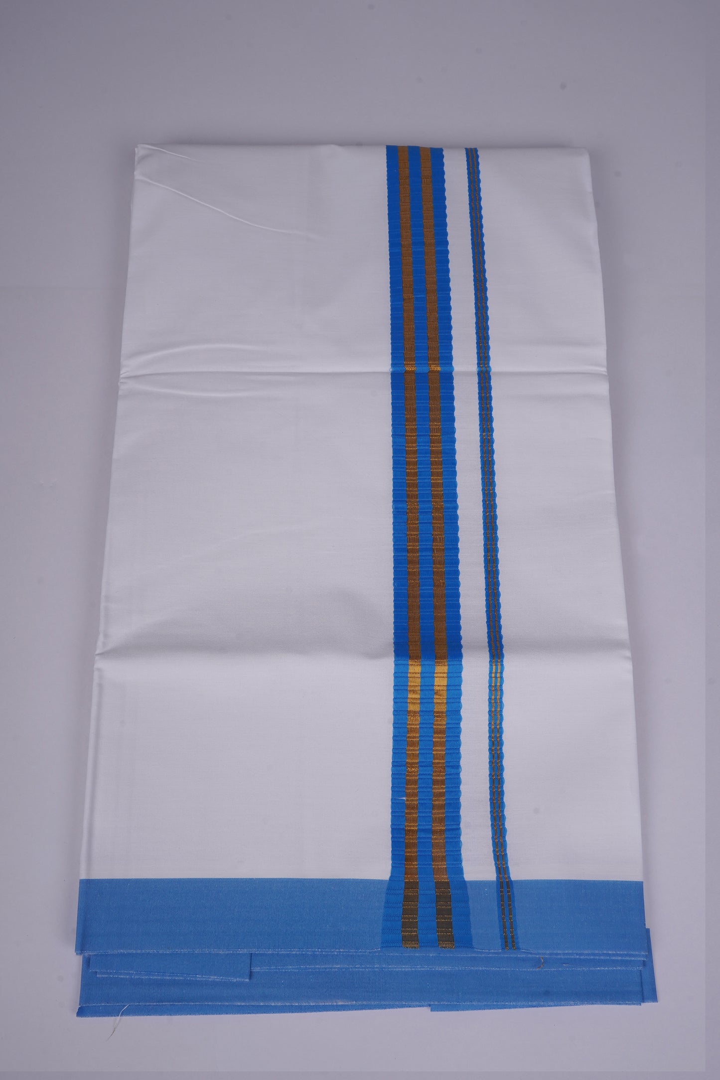 FS-100 W/S DHOTI  2.00 MTR - Blue