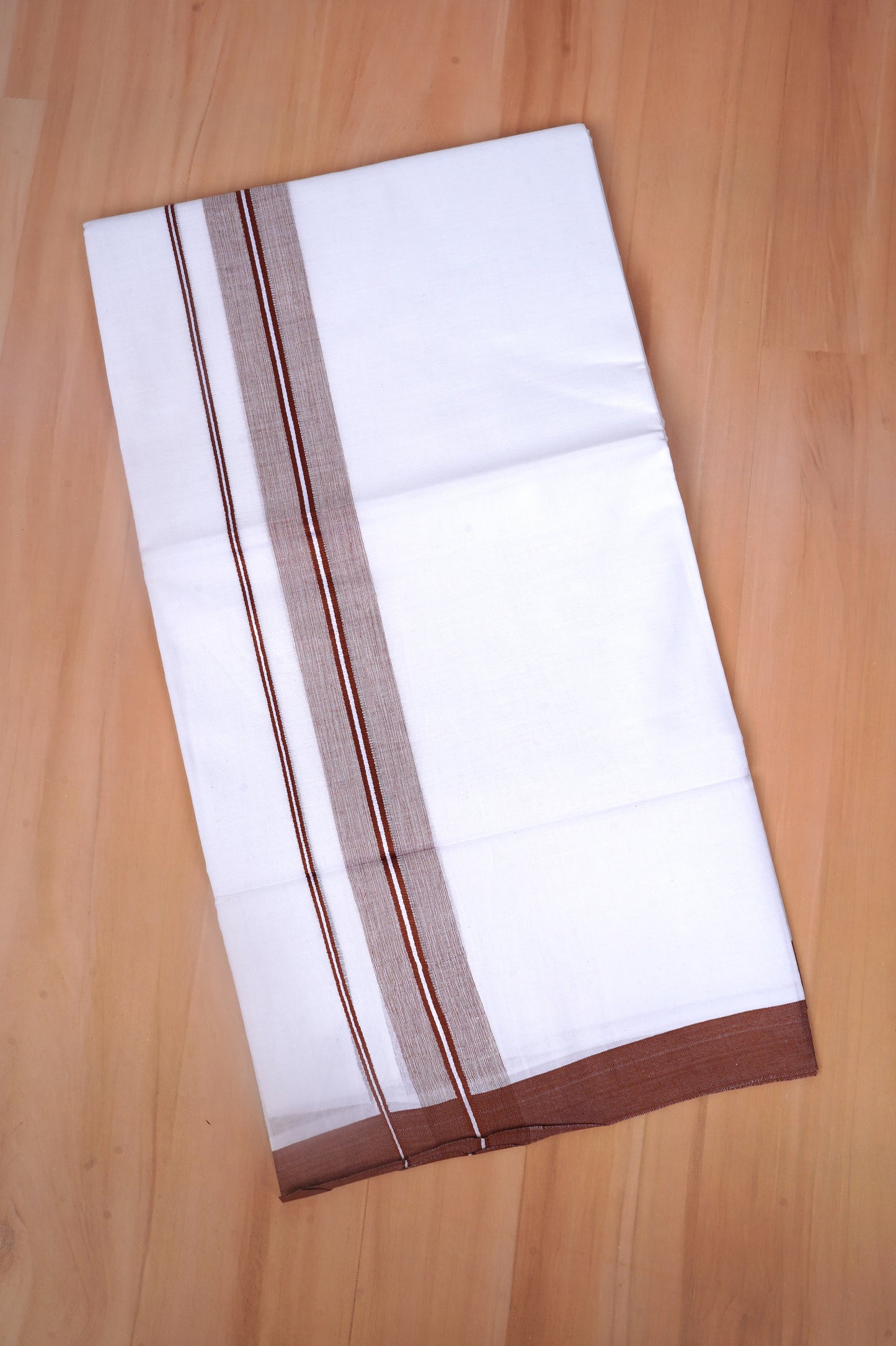 FCD-571 W/D DHOTI 3.80 MTR - Brown