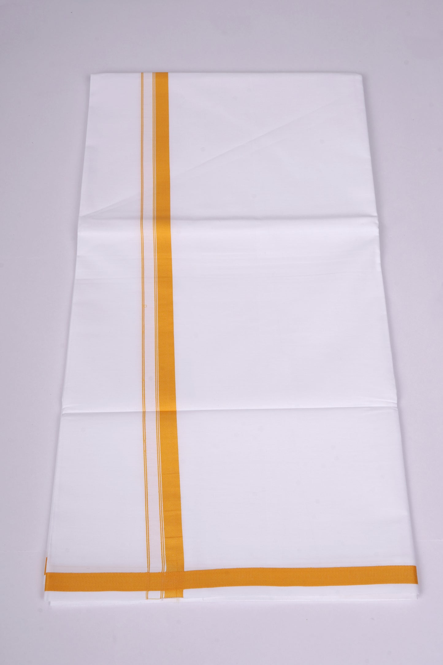 HS-20 W/S DHOTI  2.00 MTR - Yellow