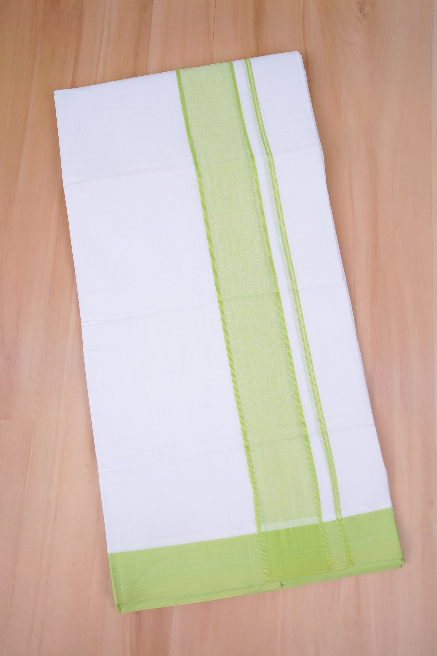FCD-04 W/D DHOTI 4.00 MTR- Light Green