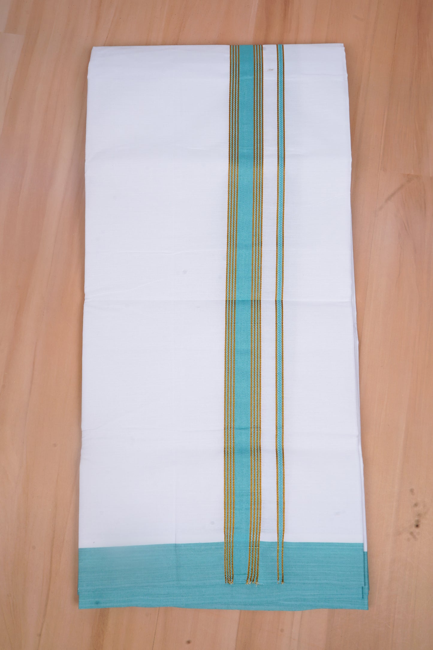 Gold Max W/S Dhoti 2.00 MTR - Light Green