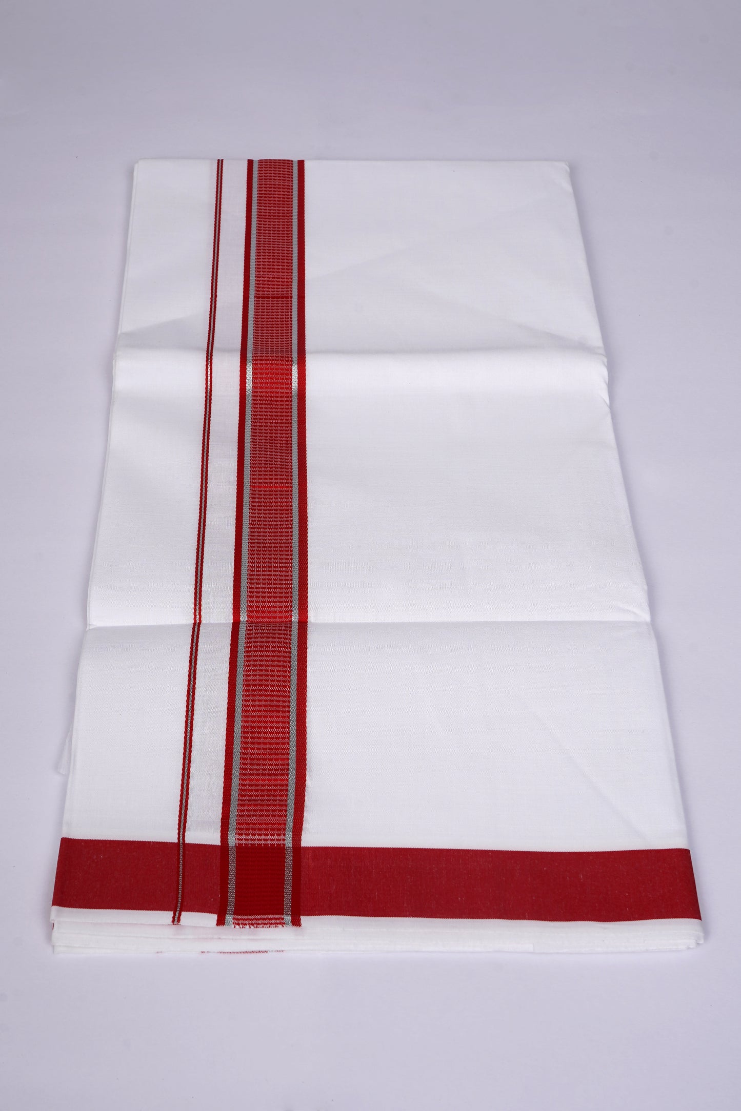 FS-130 W/S DHOTI  1.90 MTR - Red