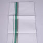 FS-124 W/S DHOTI  1.90 MTR - Silver Green