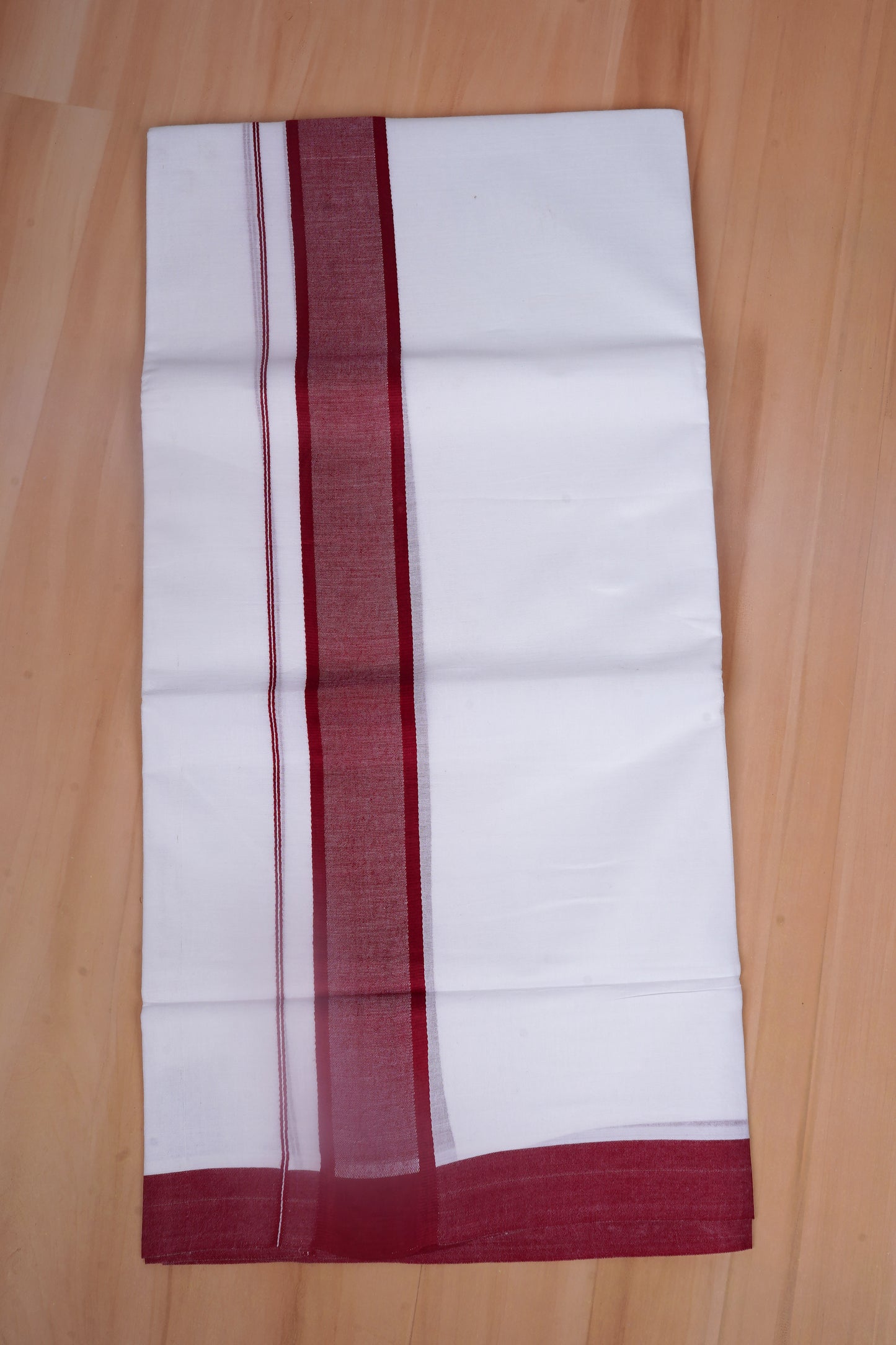FCD-74 W/D DHOTI 3.80 MTR- Red
