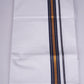 FS-108 W/S DHOTI  2.00 MTR - Navy Blue