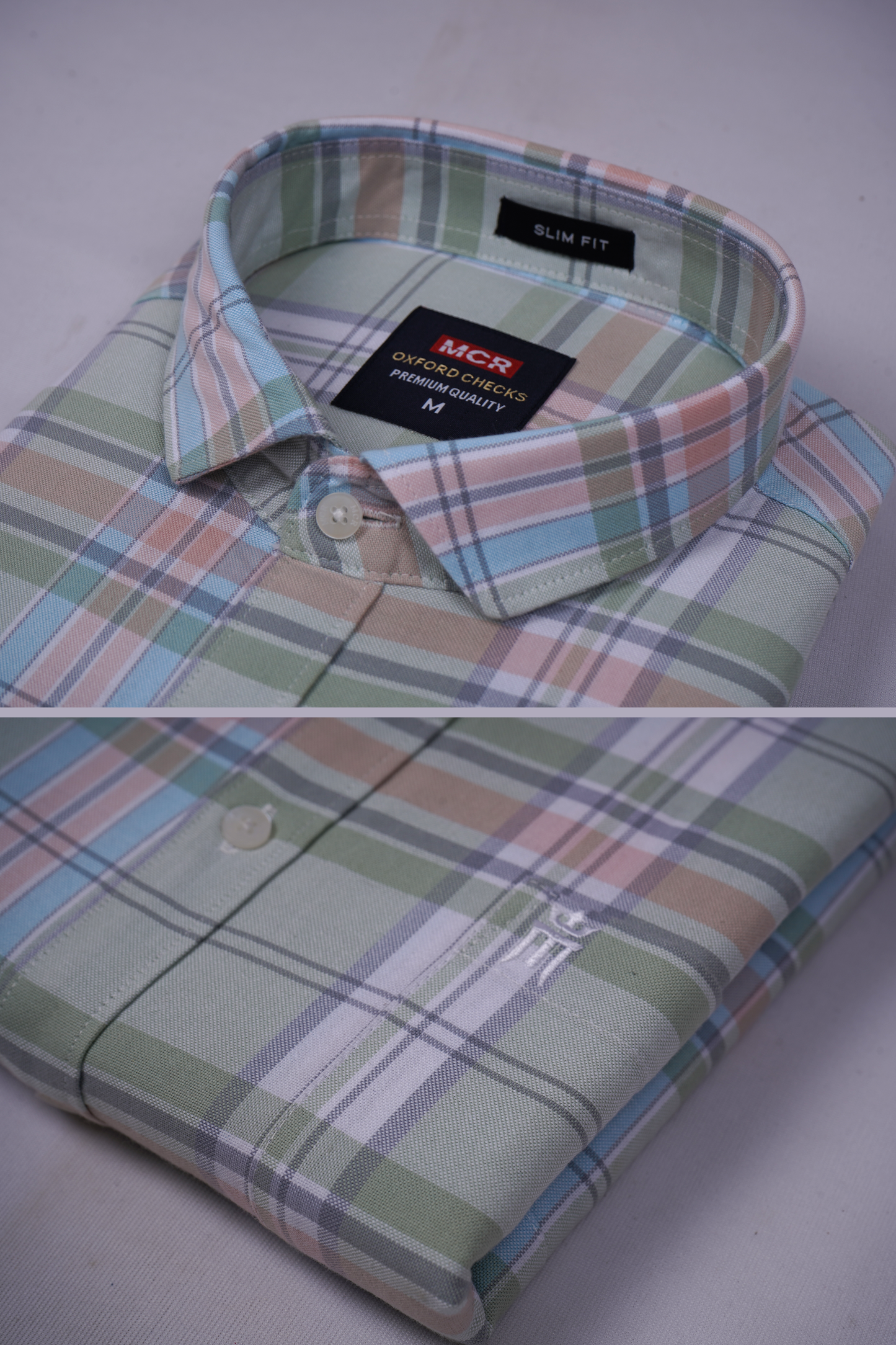 MCR OXFORD 89003 Full Sleeve Formal Color Shirt For Men