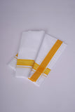 FS-119 W/S DHOTI  1.90 MTR - yellow