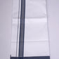 FS-119 W/S DHOTI  1.90 MTR - Dark Blue