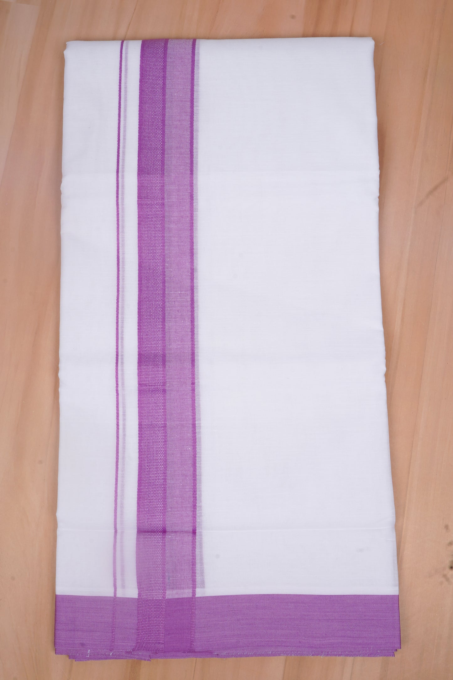 FCD-395 W/D DHOTI 3.80 MTR -Violet