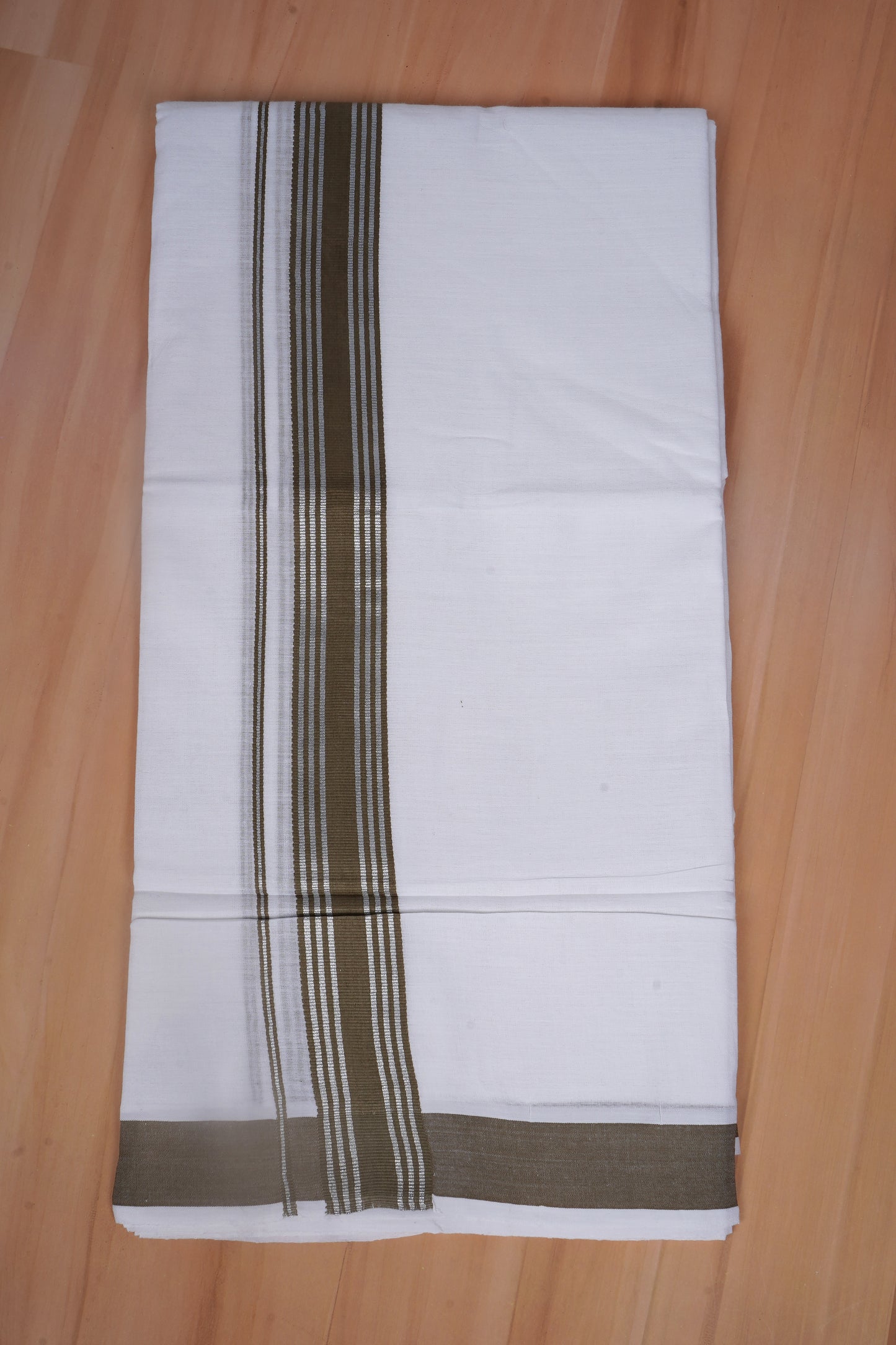 FCD-590 W/D DHOTI 3.80 MTR - L Brown