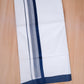 FCD-602 W/D DHOTI 3.80 MTR - Nacy Blue