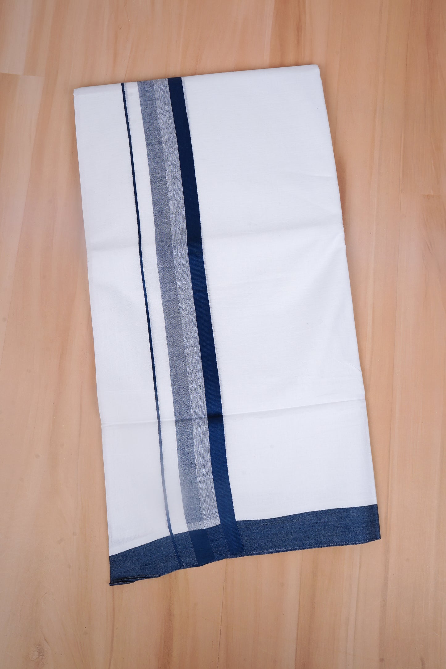 FCD-602 W/D DHOTI 3.80 MTR - Nacy Blue