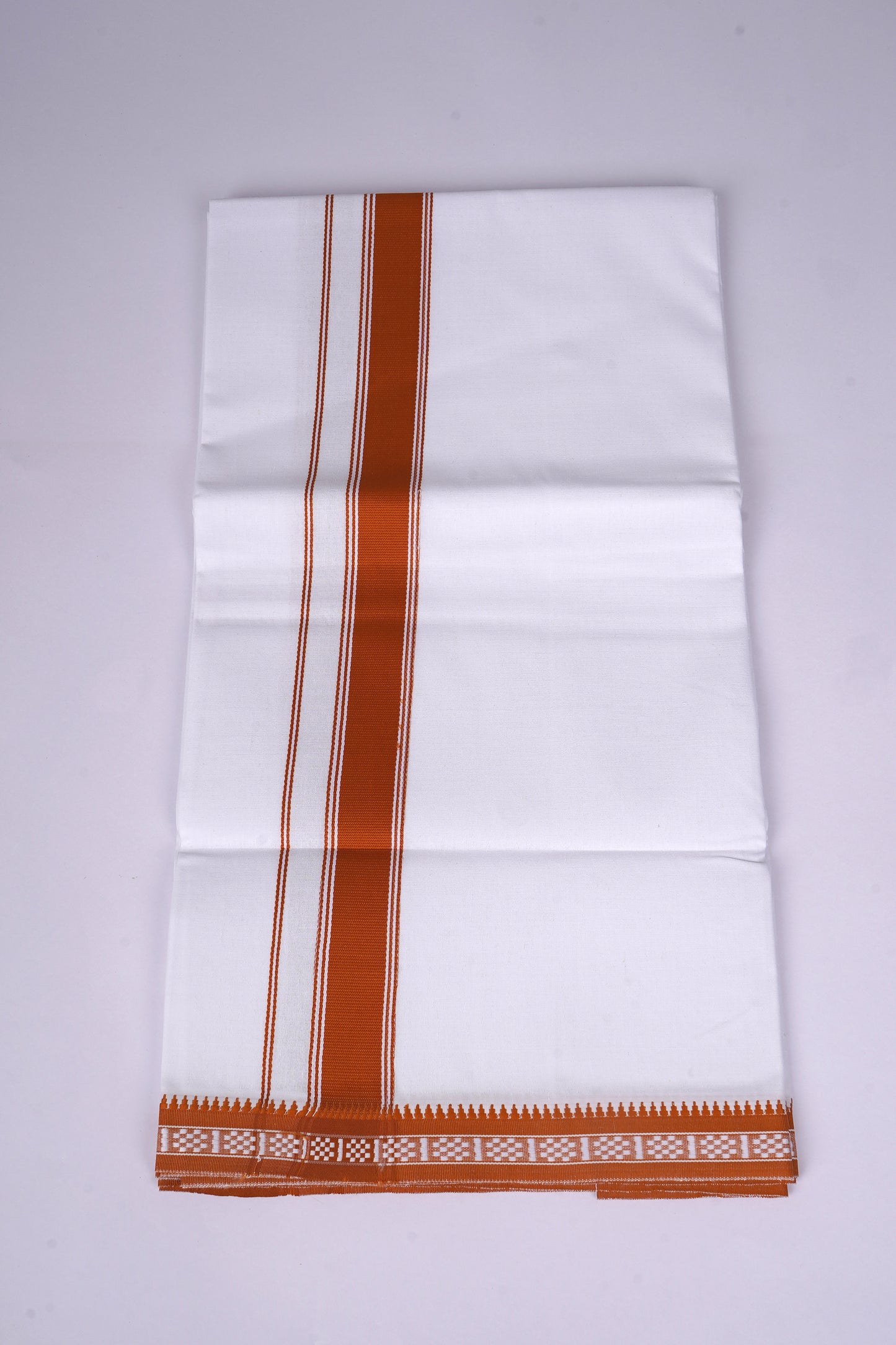 FS-126 W/S DHOTI  1.90 MTR - Orange