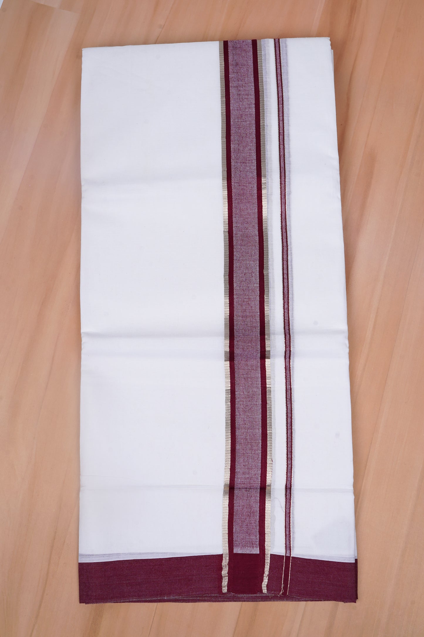 FCD-409 W/D DHOTI 3.80 MTR - Maroon