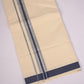 FD-187C C/D DHOTI  3.80 MTR-Blue